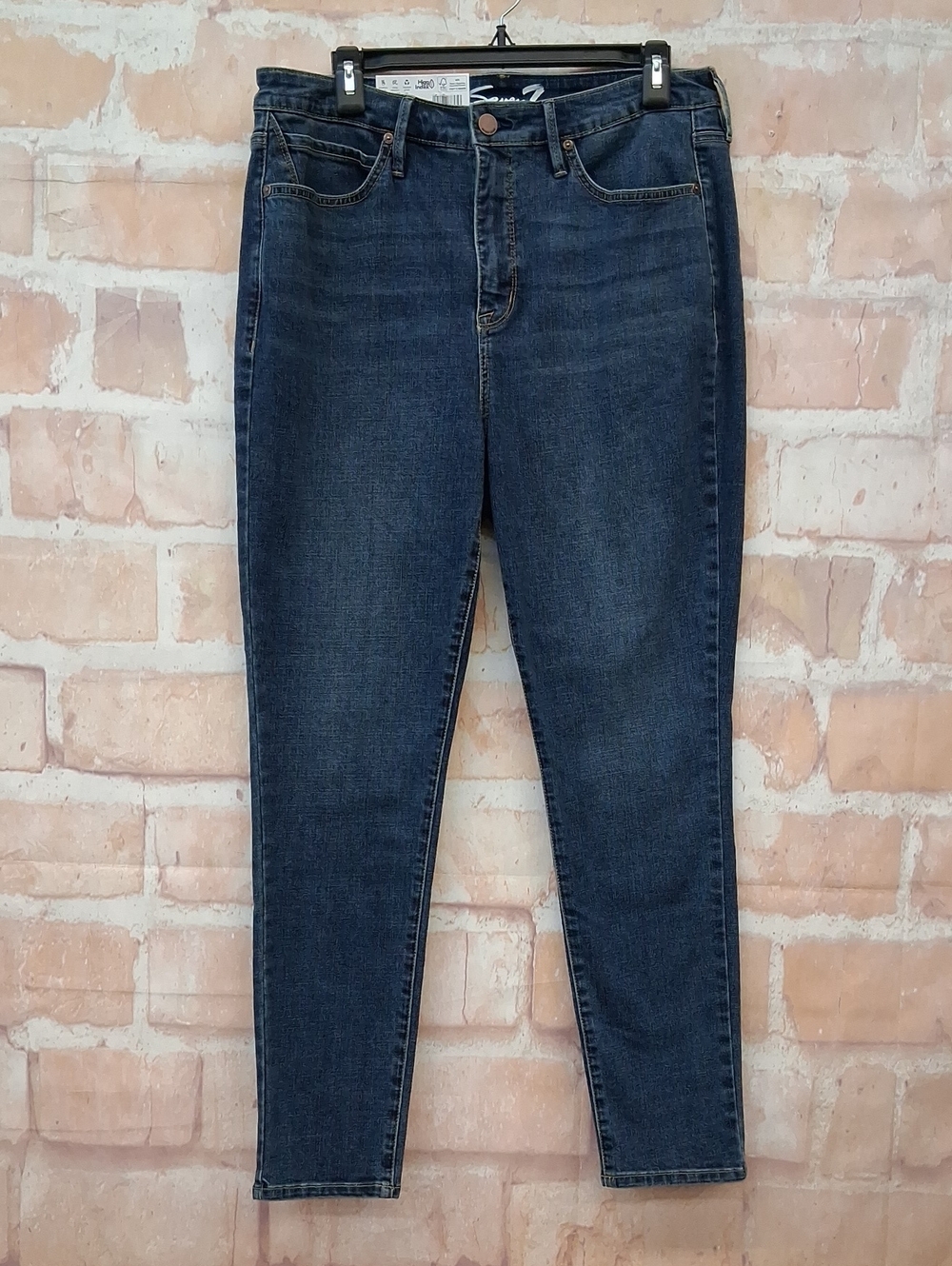 NWT Seven7 Dark Blue Skinny Jeans